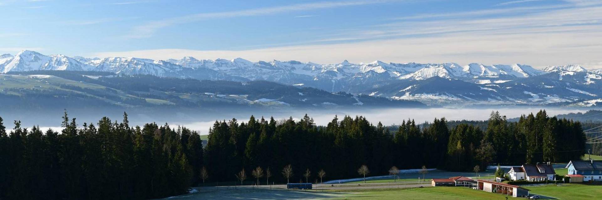 Scheidegg-Golfplatz-Alpen