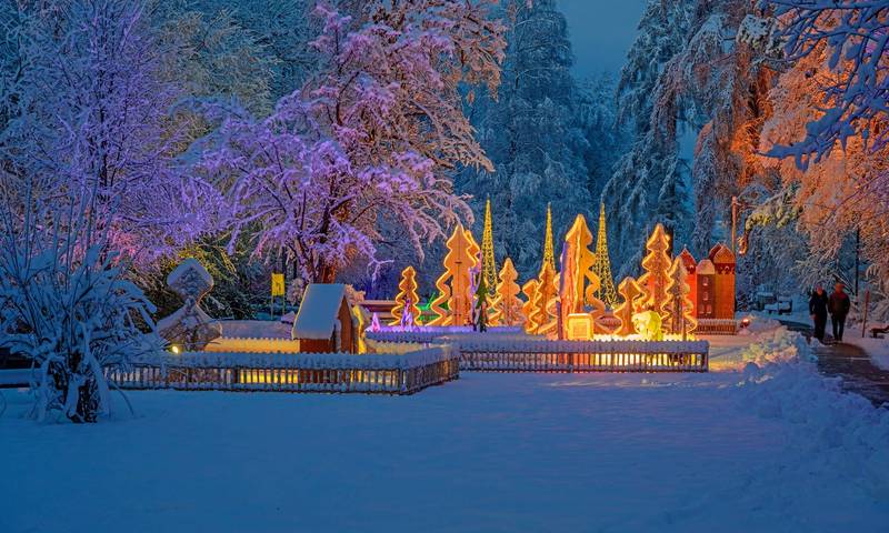Lichterzauber im Pfarrer-Kneipp-Park
