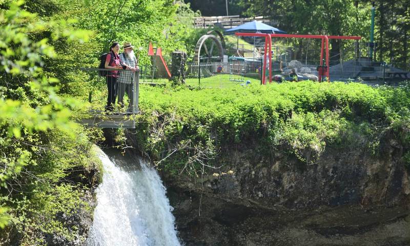 Naturparadies Scheidegger Wasserfälle Scheidegg im Allgäu
