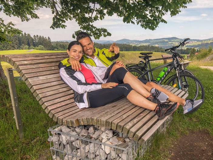 Radfahren in Scheidegg im Allgaeu