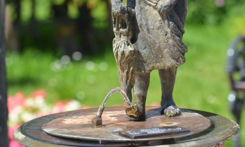 Kneipp-Brunnen im Ortszentrum