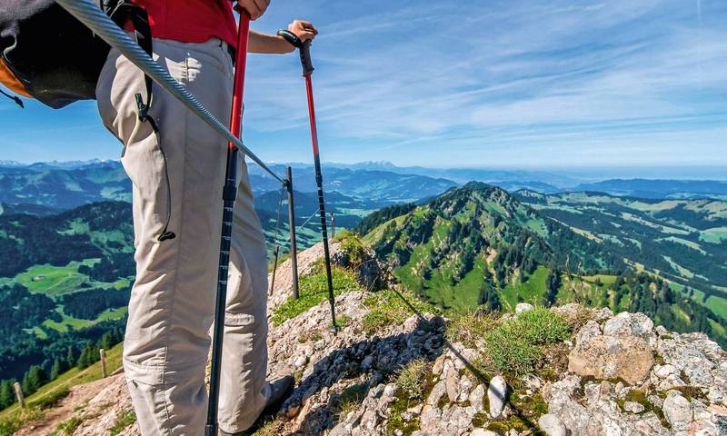 Der Hochgrat im Naturpark Nagelfluhkette