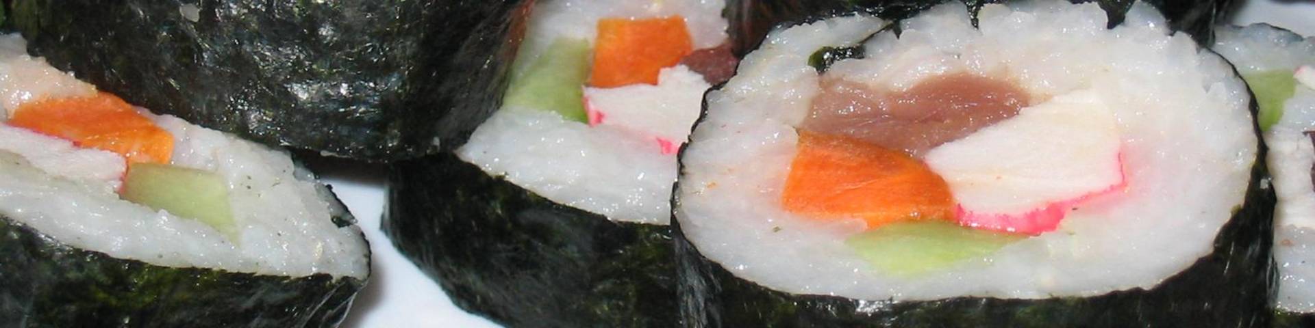 Bild zeigt California-Rolls