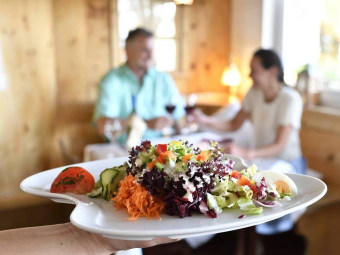 Essen und Trinken in Scheidegg