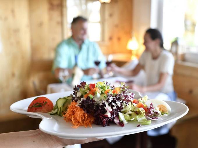 Essen und Trinken in Scheidegg