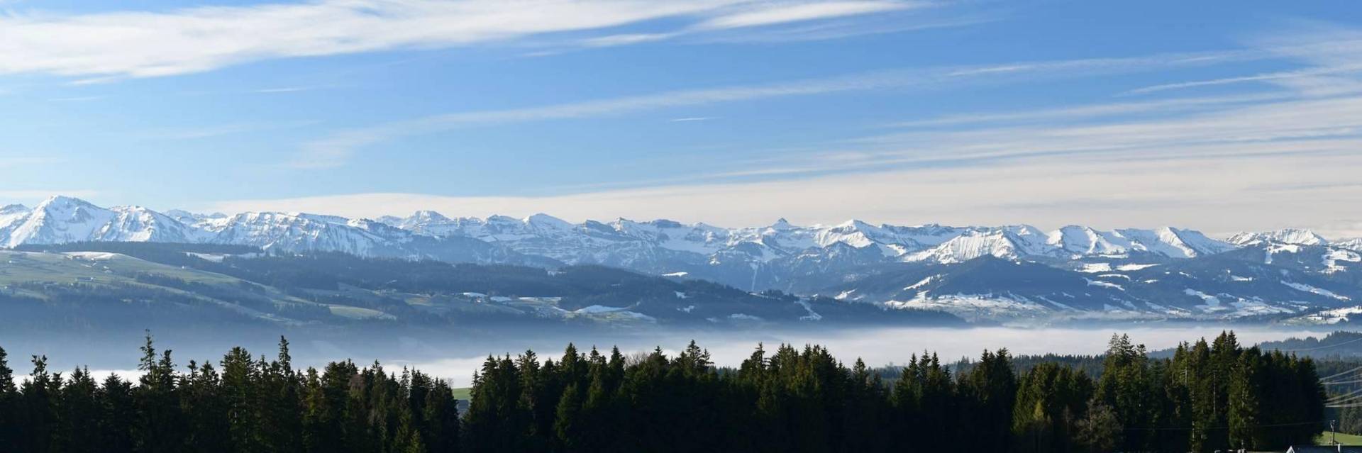 Scheidegg-Golfplatz-Alpen