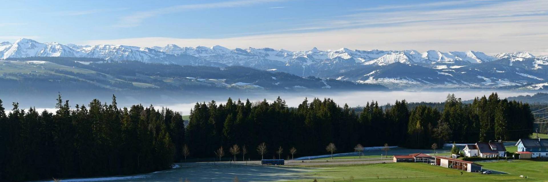 Scheidegg-Golfplatz-Alpen