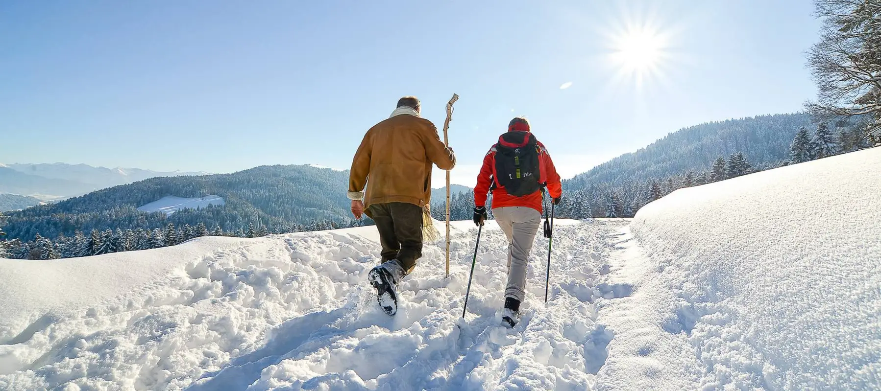 Winterwandern in Scheidegg