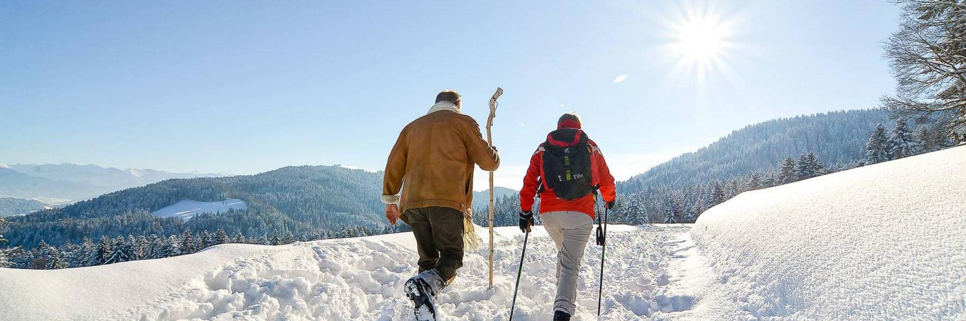 Winterwandern in Scheidegg