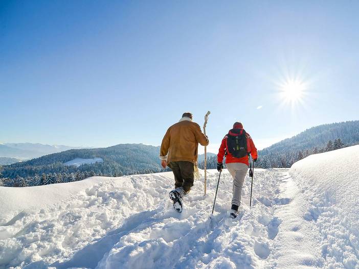 Winterwandern in Scheidegg