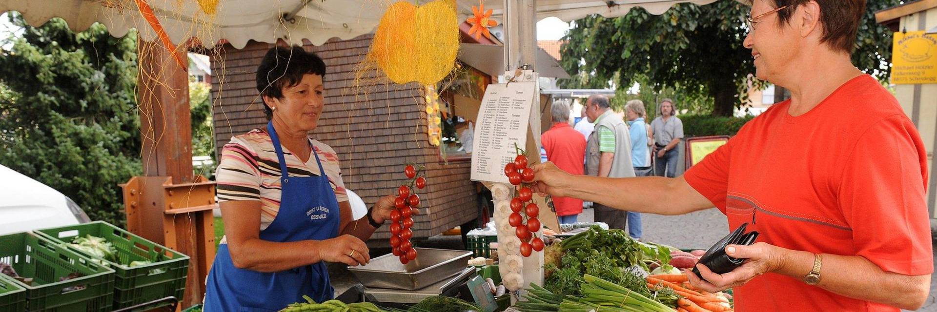 Wochenmarkt in Scheidegg