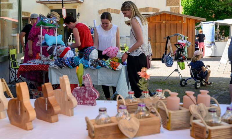 Kunsthandwerk beim Regionalmarkt